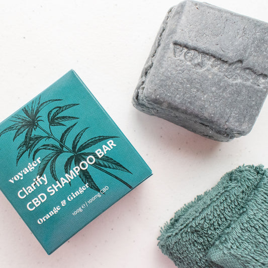 Voyager Clarifying 1000mg CBD Shampoo Bar - 100g