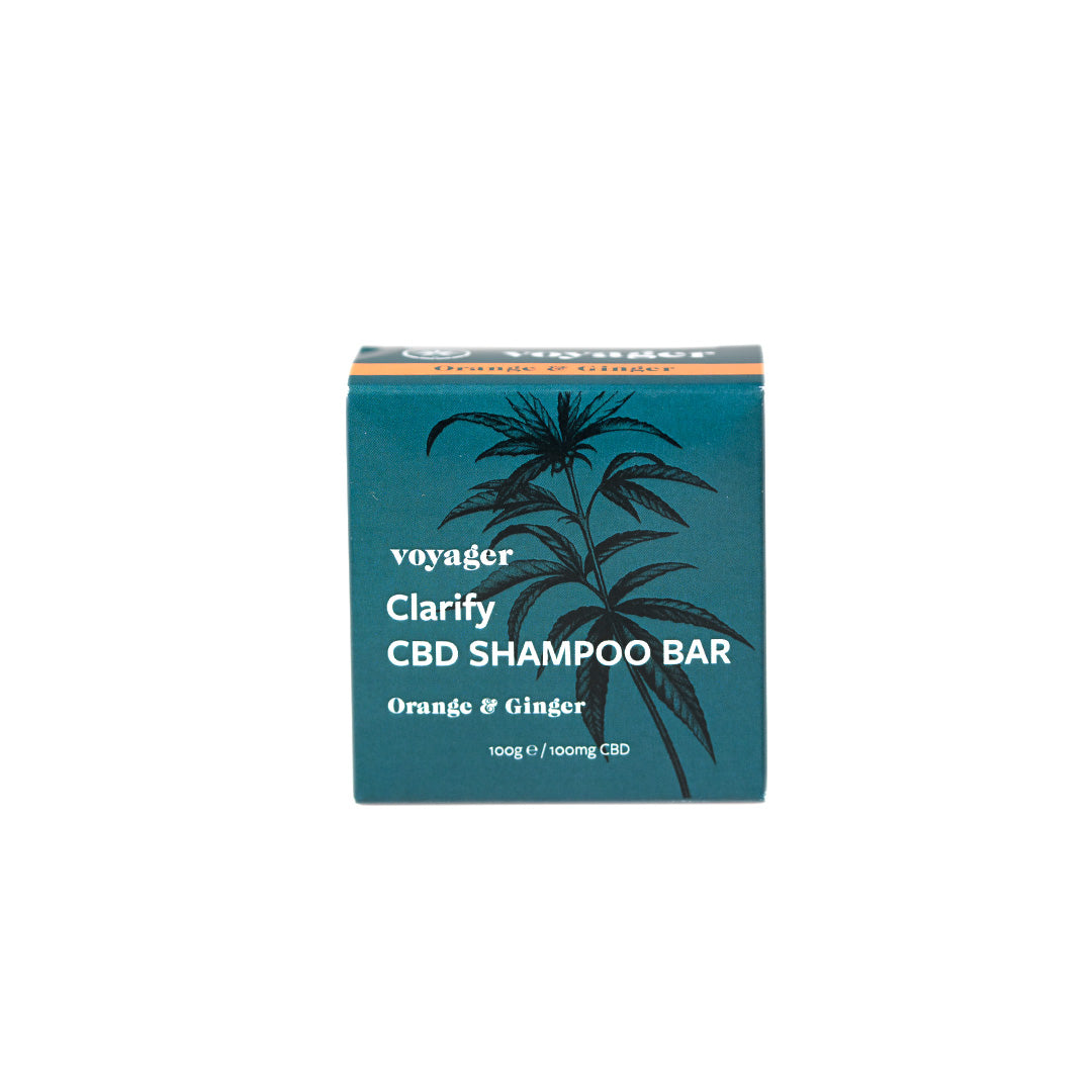 Voyager Clarifying 1000mg CBD Shampoo Bar - 100g