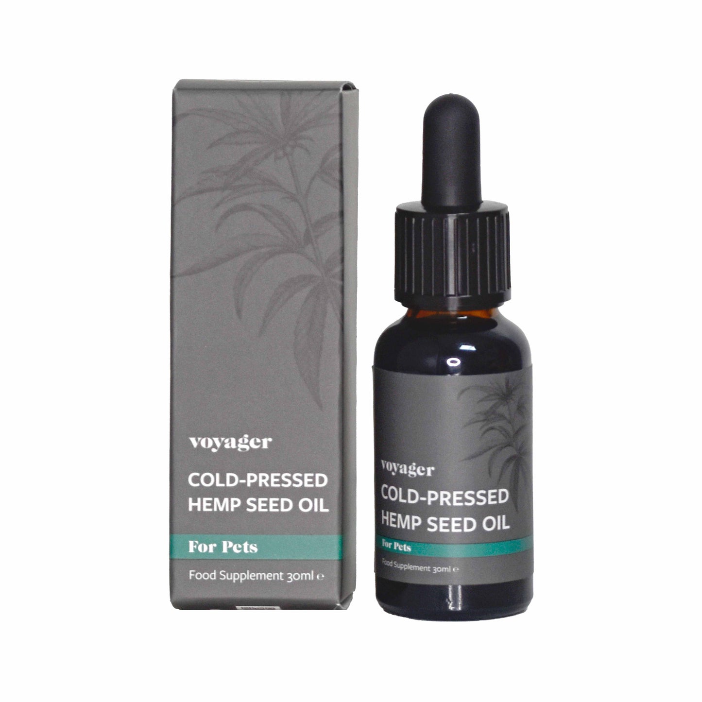 Voyager Pets Organic Hemp Seed Oil - 30ml