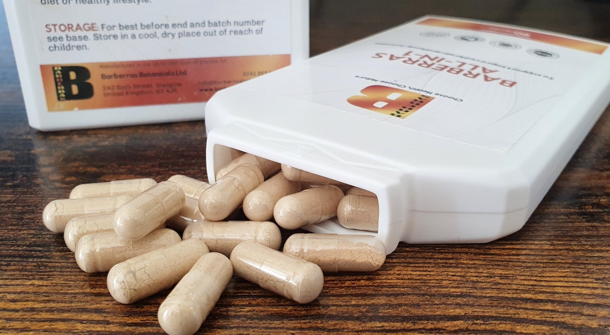 Barberras Botanicals Ltd - Gym Package - Food Supplements - Barberras Botanicals Ltd - anti - oxidant - ashwagandha - asthma - Gym Package