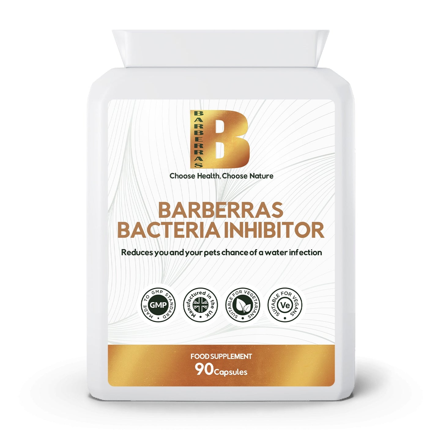 Barberras Botanicals Ltd - Urinary & Immune Defence Duo - Food Supplements - Barberras Botanicals Ltd - asthma - bacteria - bronchitis - Urinary & Immune Defence Duo